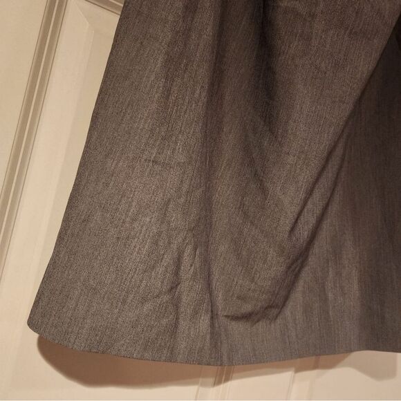 Larry Levine for Dressbarn gray lined dress skirt with stretch 18W - Picture 4 of 5